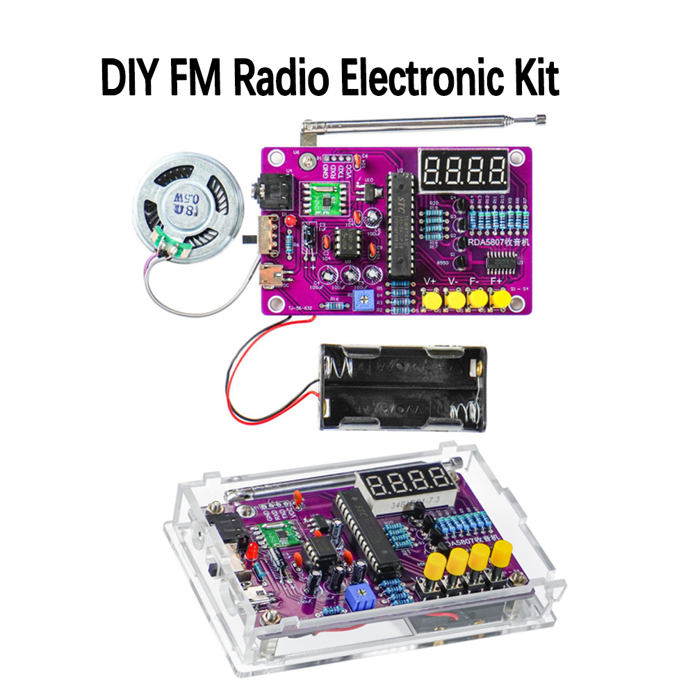Diy Electronics Soldering Kit - DIY FM 라디오 전자 키트 87-108MHz
