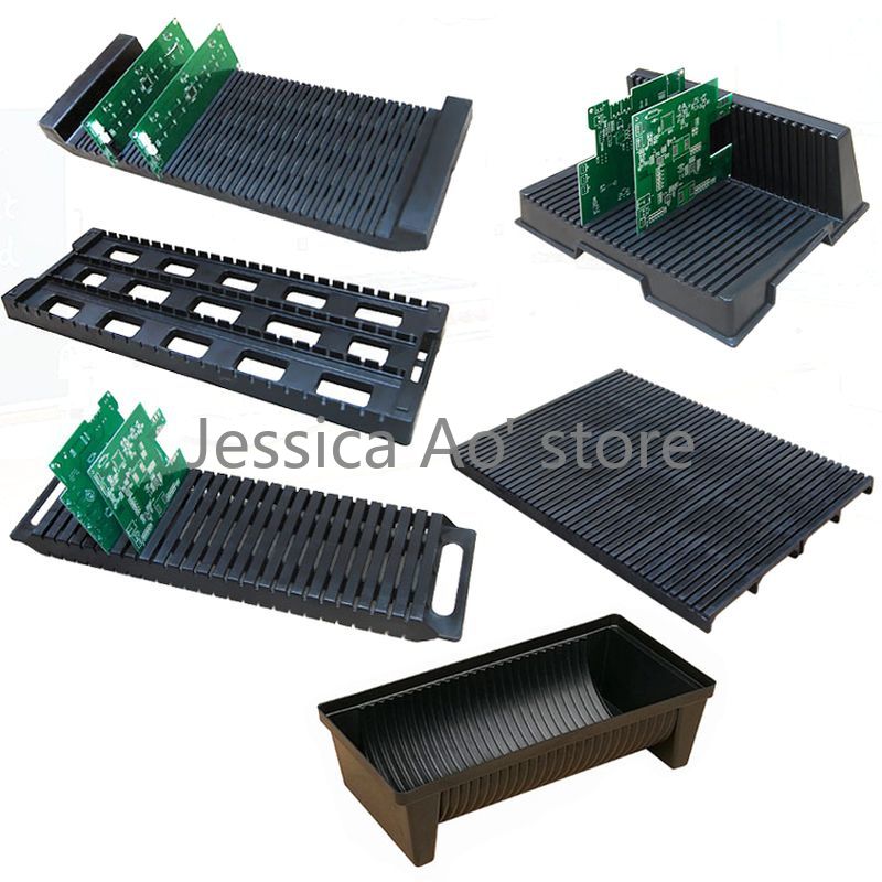 Diy Electronics Rack - 검정색 플라스틱 PCB 브래킷 플래시 보드