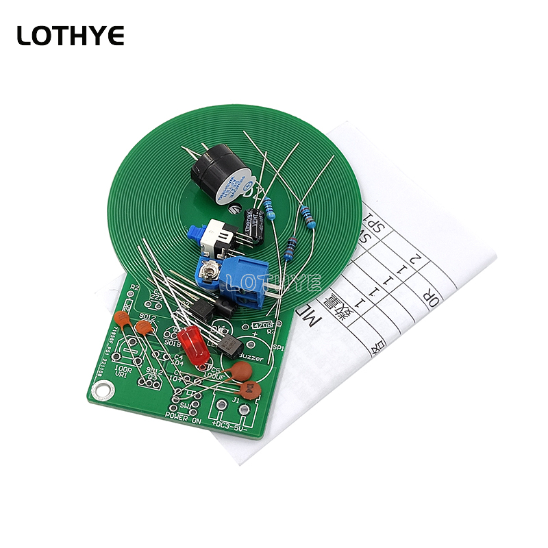 Diy Electronics Soldering Kit - DC 3V-5V 금속 탐지기 키트 DIY
