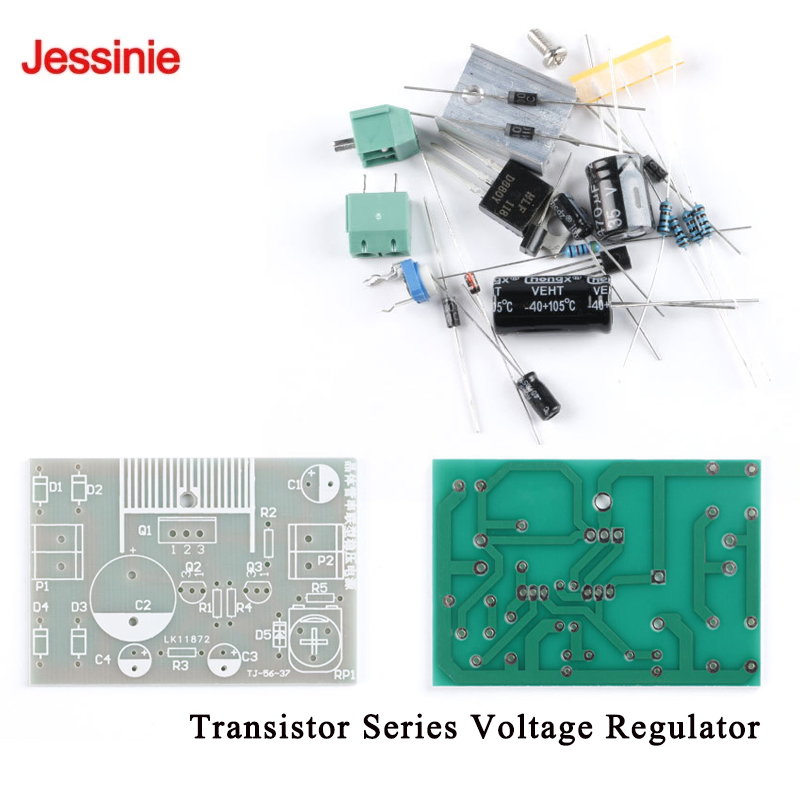 Diy Electronics Guide - 5Pcs/1pc 트랜지스터 시리즈 전압 조정기 키트