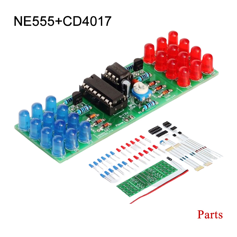 IC LED 빨간색 파란색 이중 색상 깜박이는 조명 D - Diy Electronics Gifts 리뷰 및 가격
