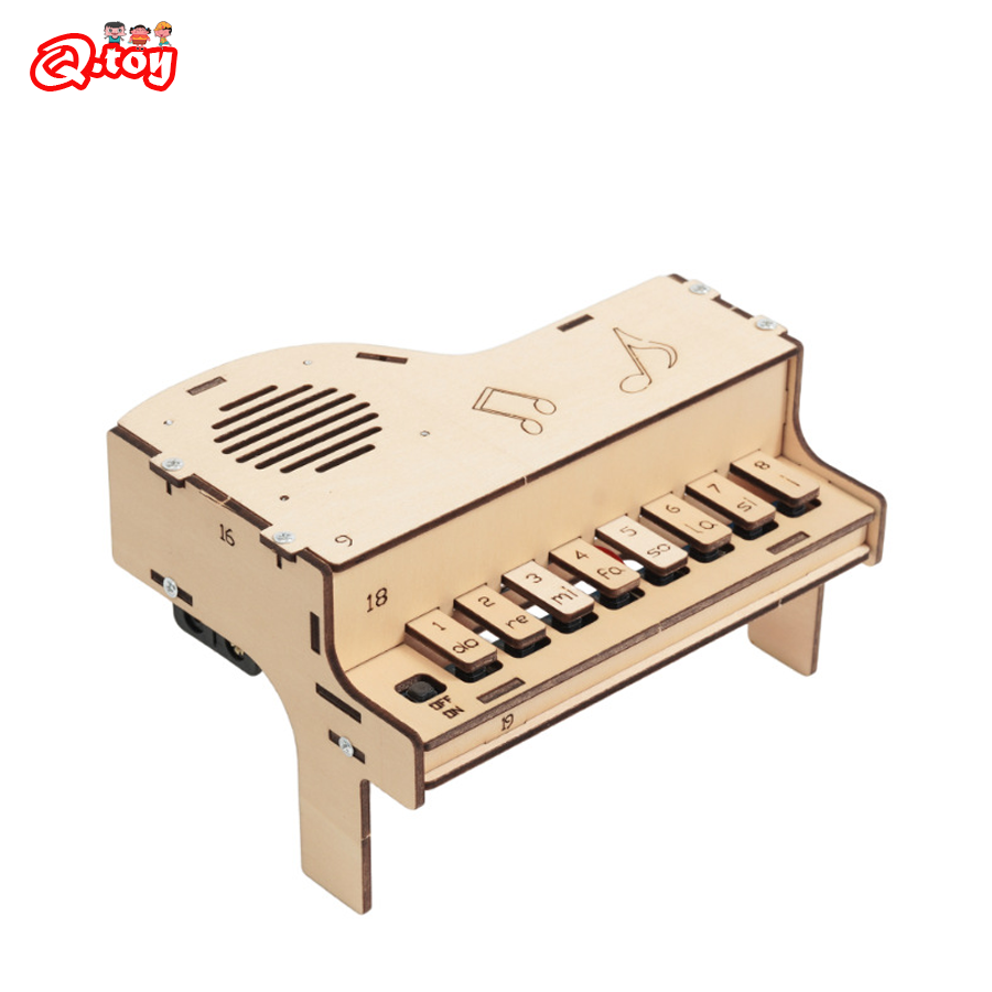 DIY 나무 전자 피아노 모델 십대 과학 장난감 조립  - Diy Electronics Toys 리뷰 및 가격