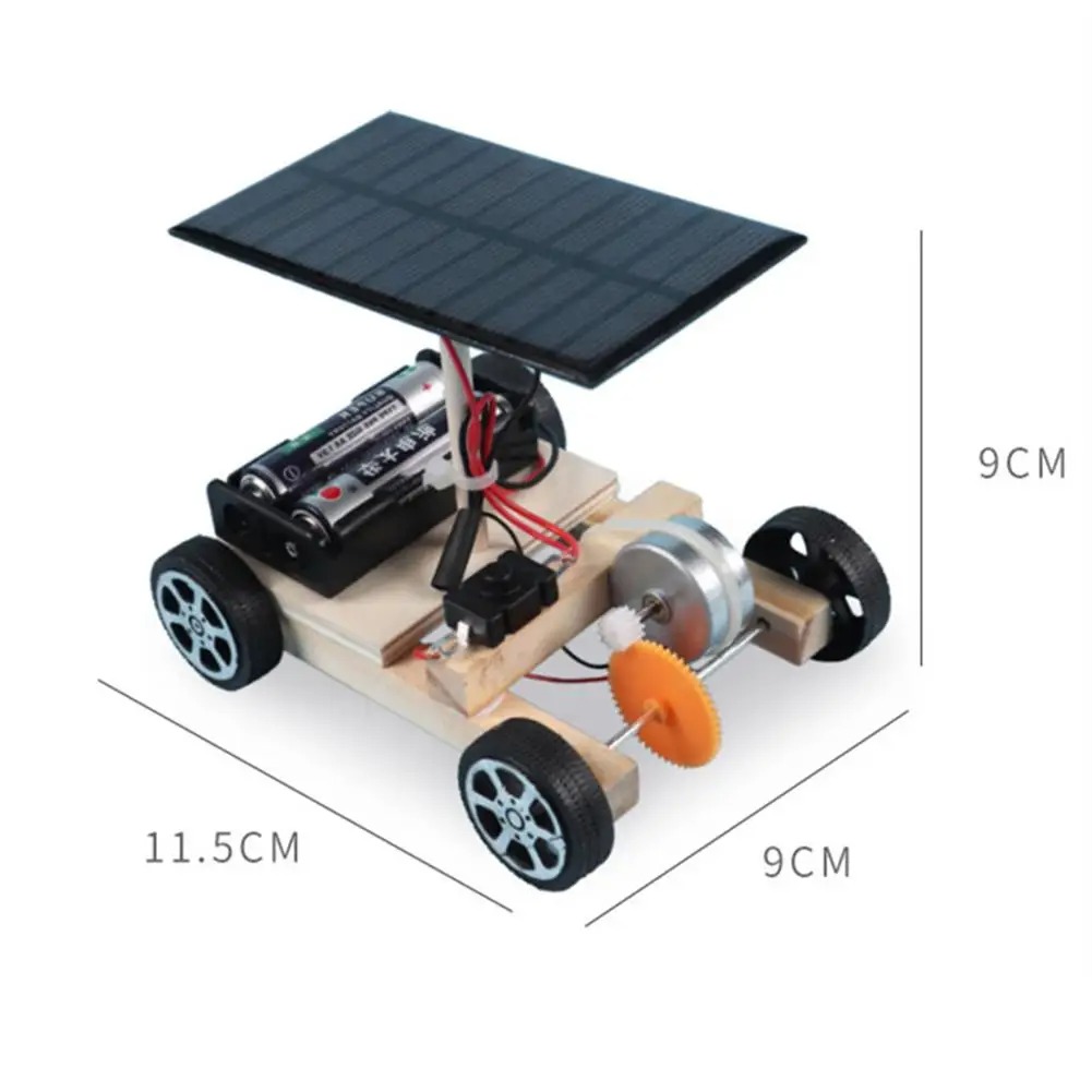 DIY 나무 조립식 태양광 자동차 창의 발명 실습 모터 - Diy Electronics Toys 리뷰 및 가격