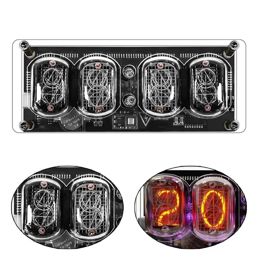 LED 램프 튜브 IN12 닉시 시계 글로우 튜브 시계 - Diy Electronics Gifts 리뷰 및 가격