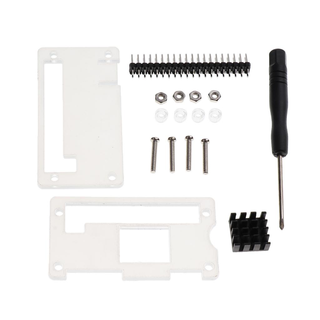 아크릴 케이스 커버 플라스틱 스타터 키트 히트싱크 쉘  - Diy Electronics Rack 리뷰 및 가격