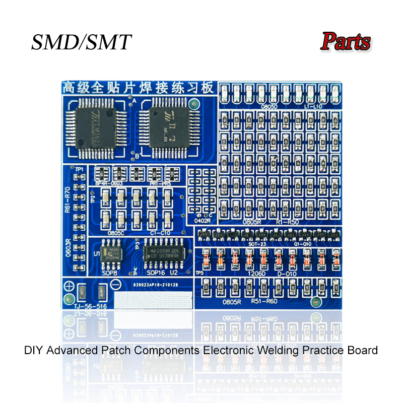 02 패치 구성 요소 전자 용접 연습 보드 키트 SMD - Diy Electronics Workbench 리뷰 및 가격