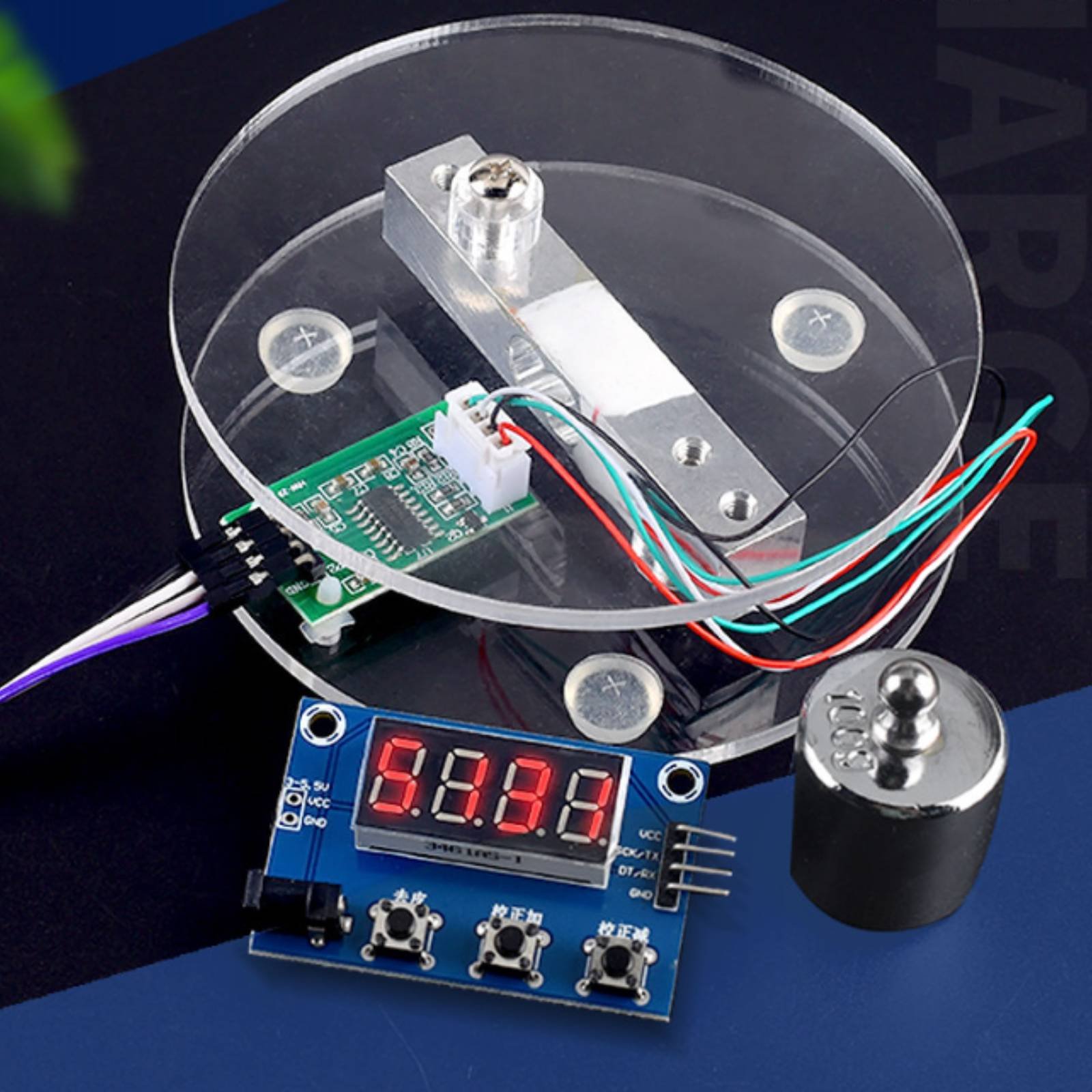 HX711 계량 변환기 키트 고정밀 DIY 전자 저울  - Diy Electronics Guide 리뷰 및 가격