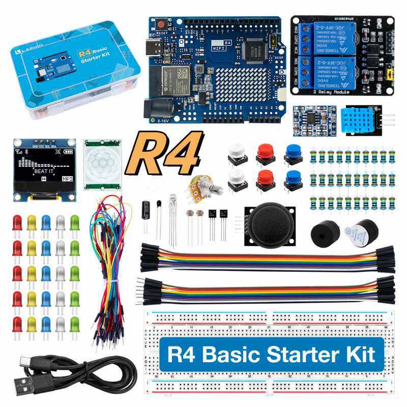 UNO R4 WiFi 호환 개발용 스타터 키트(센서 및 - Diy Electronics Kits 리뷰 및 가격