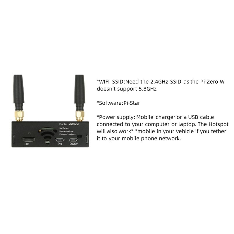 QWE 듀플렉스 MMDVM 핫스팟 WiFi 디지털 음성 - Raspberry Pi Zero 리뷰 및 가격