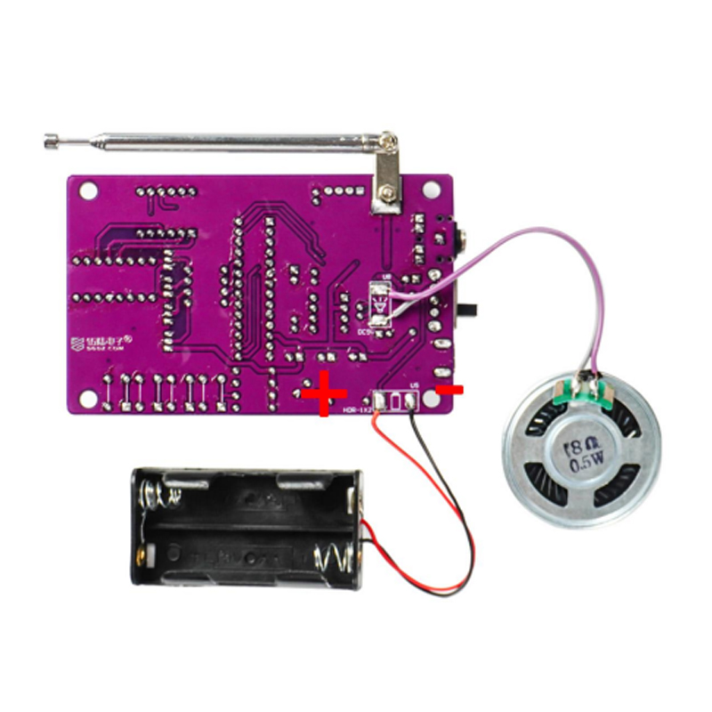 DIY FM 라디오 전자 키트 87-108MHz 조정  - Diy Electronics Soldering Kit 리뷰 및 가격