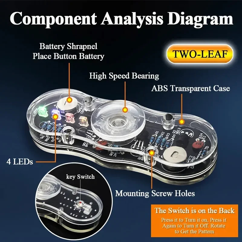 STEM DIY 납땜 훈련 키트 LED 손가락 자이로스 - Diy Electronics Guide 리뷰 및 가격