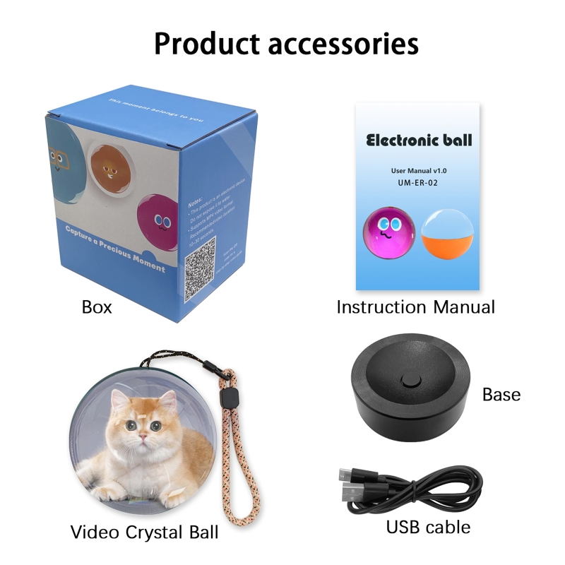 와이파이 3D 크리스탈 볼 맞춤형 사진 앨범 DIY 비 - Diy Electronics Gifts 리뷰 및 가격