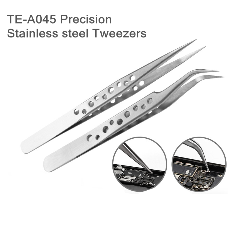 TE-A045 정밀 산업용 핀셋 정전기 방지 스테인레스 - Diy Electronics Soldering Kit 리뷰 및 가격