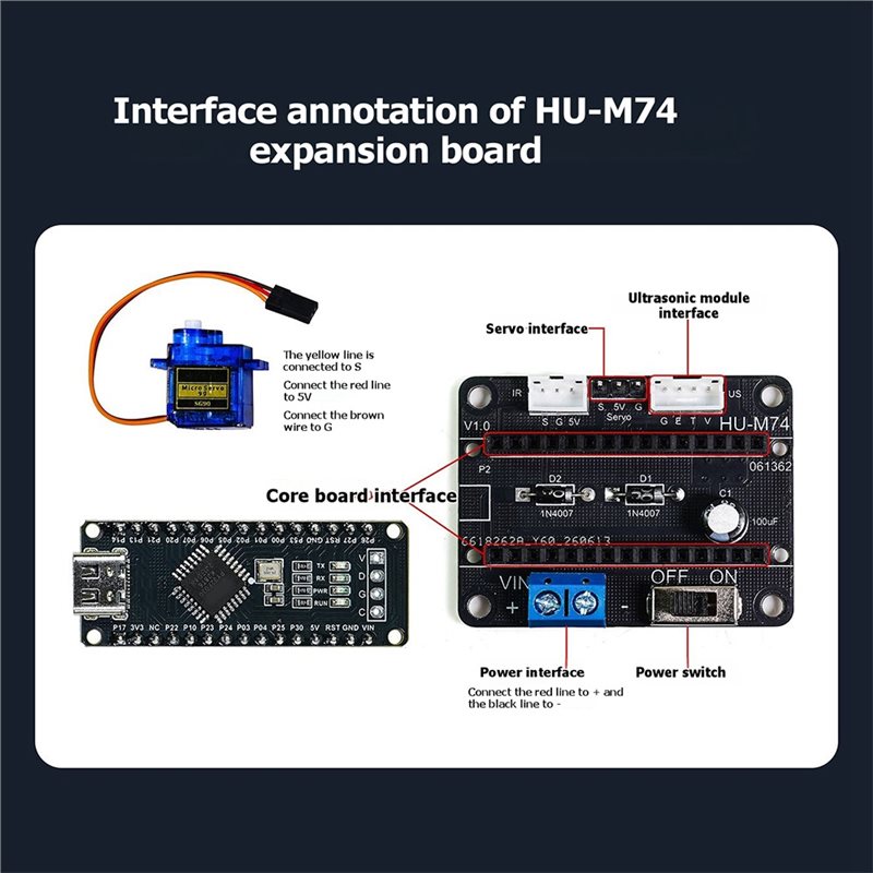 ABKI-나노 보드 HU-M74 스마트 쓰레기통 전자  - Diy Electronics Kits 리뷰 및 가격