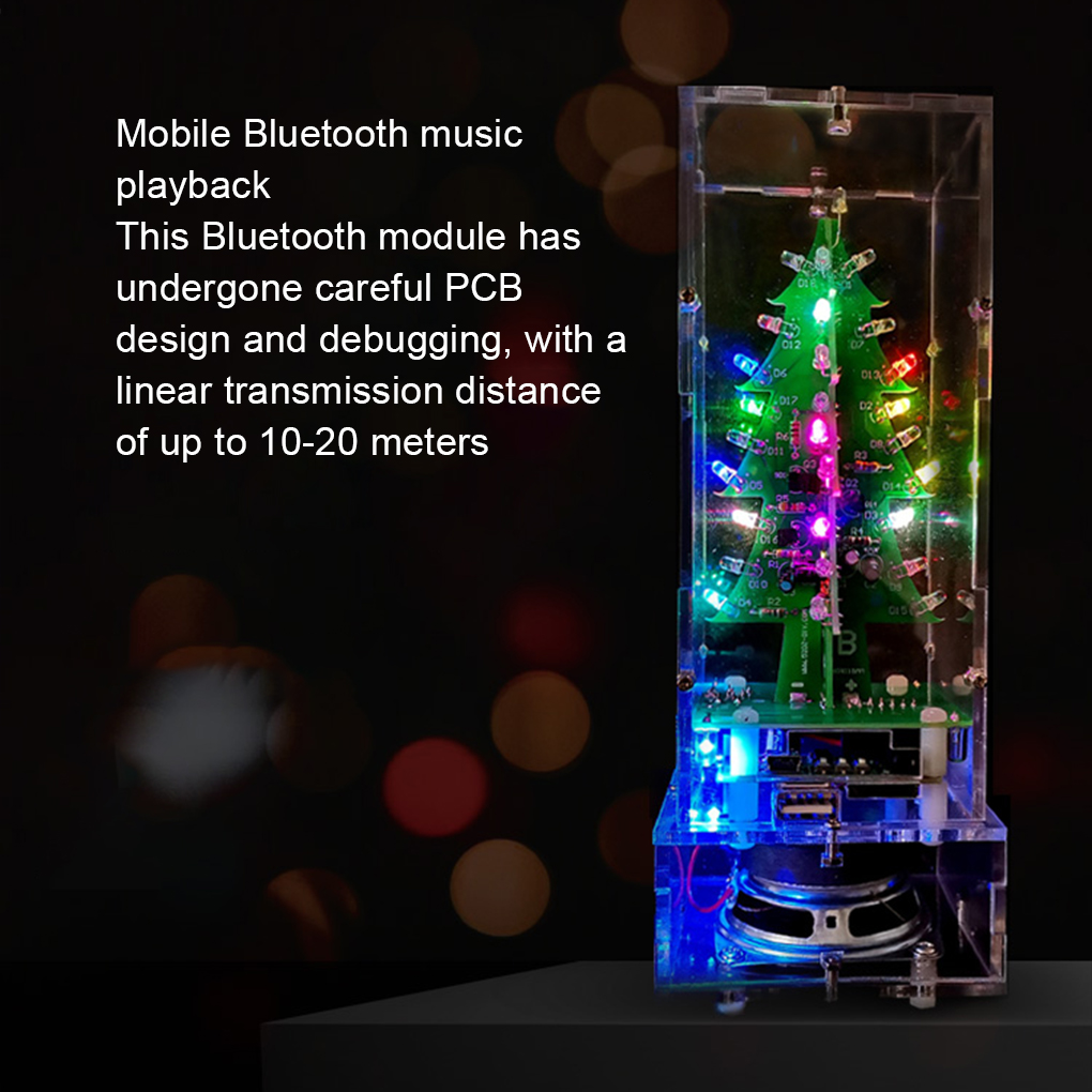LED 다채로운 크리스마스 트리 DIY 세트, 3D 크 - Diy Electronics Soldering Kit 리뷰 및 가격