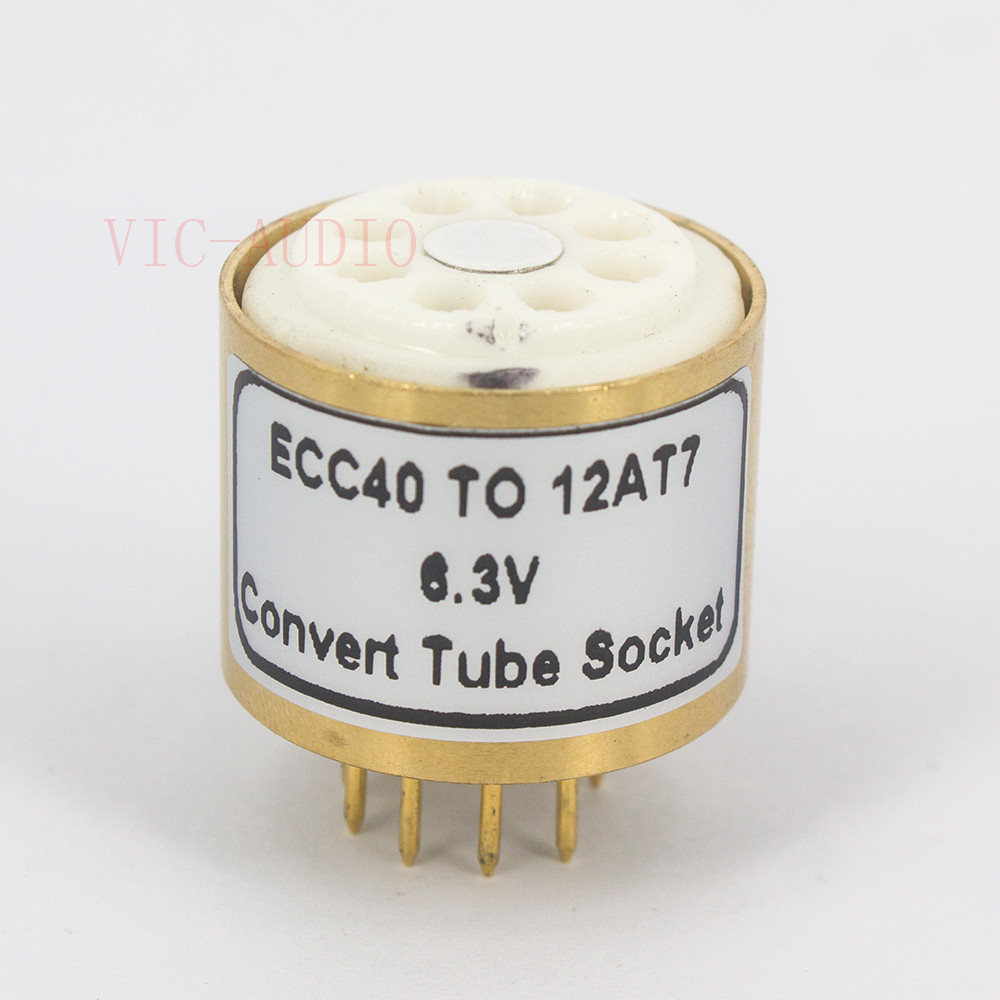 1PC 8Pin 9Pin 튜브 소켓 ECC40 TO 1 - Diy Electronics 리뷰 및 가격